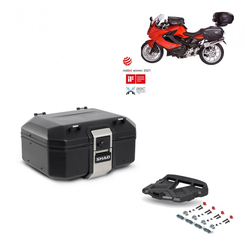 SHAD Rear trunk + grill mounting bracket TR37 TERRA BLACK EDITION KIT-449172