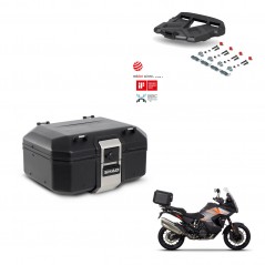 SHAD Rear trunk + mounting bracket grill TR37 TERRA BLACK EDITION KIT-449396