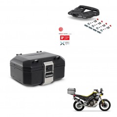 SHAD Rear trunk + mounting bracket grill TR37 TERRA BLACK EDITION KIT-449438