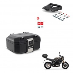 SHAD Rear trunk + mounting bracket grill TR37 TERRA BLACK EDITION KIT-449440