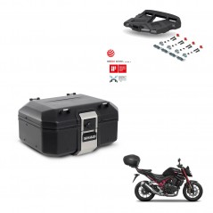SHAD Rear trunk + mounting bracket grill TR37 TERRA BLACK EDITION KIT-449472