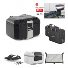 SHAD Baul trasero + parrilla soporte montaje accesorios TR48 TERRA BLACK EDITION KIT-449525