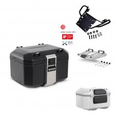 SHAD Rear trunk + grill mounting bracket accessories TR48 TERRA BLACK EDITION KIT-449626