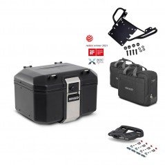 SHAD Rear trunk + grill mounting bracket accessories TR48 TERRA BLACK EDITION KIT-449644