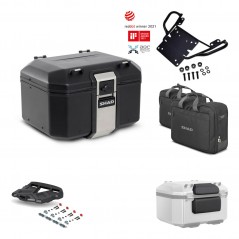 SHAD Rear trunk + grill mounting bracket accessories TR48 TERRA BLACK EDITION KIT-449645