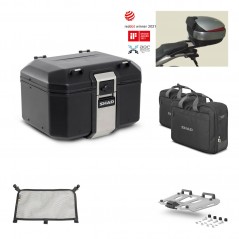 SHAD Rear trunk + grill mounting bracket accessories TR48 TERRA BLACK EDITION KIT-449723