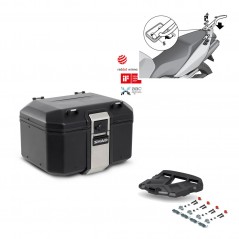 SHAD Baul trasero + parrilla soporte montaje TR48 TERRA BLACK EDITION KIT-449763