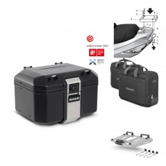 SHAD Rear trunk + grill mounting bracket accessories TR48 TERRA BLACK EDITION KIT-450020