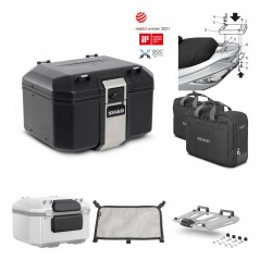 SHAD Baul trasero + parrilla soporte montaje accesorios TR48 TERRA BLACK EDITION KIT-450023