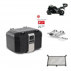 SHAD Baul trasero + parrilla soporte montaje accesorios TR48 TERRA BLACK EDITION KIT-450110