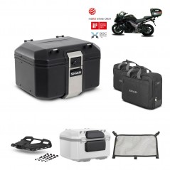 SHAD Rear trunk + grill mounting bracket accessories TR48 TERRA BLACK EDITION KIT-450123