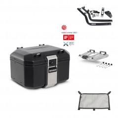 SHAD Baul trasero + parrilla soporte montaje accesorios TR48 TERRA BLACK EDITION KIT-450156