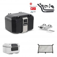 SHAD Baul trasero + parrilla soporte montaje accesorios TR48 TERRA BLACK EDITION KIT-450157