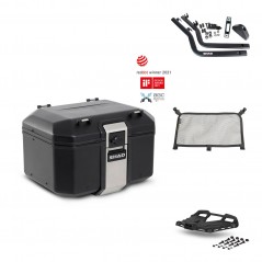 SHAD Baul trasero + parrilla soporte montaje accesorios TR48 TERRA BLACK EDITION KIT-450164