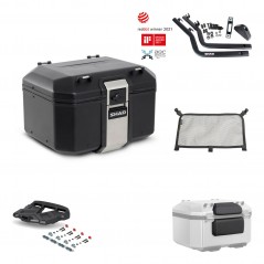 SHAD Baul trasero + parrilla soporte montaje accesorios TR48 TERRA BLACK EDITION KIT-450172