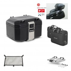 SHAD Baul trasero + parrilla soporte montaje accesorios TR48 TERRA BLACK EDITION KIT-450206
