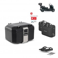 SHAD Rear trunk + grill mounting bracket accessories TR48 TERRA BLACK EDITION KIT-450235