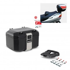 SHAD Baul trasero + parrilla soporte montaje TR48 TERRA BLACK EDITION KIT-450246