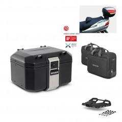SHAD Baul trasero + parrilla soporte montaje accesorios TR48 TERRA BLACK EDITION KIT-450258