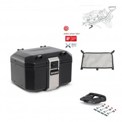 SHAD Rear trunk + grill mounting bracket accessories TR48 TERRA BLACK EDITION KIT-450309