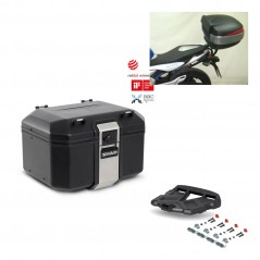 SHAD Baul trasero + parrilla soporte montaje TR48 TERRA BLACK EDITION KIT-450315