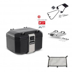 SHAD Rear trunk + grill mounting bracket accessories TR48 TERRA BLACK EDITION KIT-450363