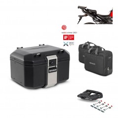 SHAD Rear trunk + grill mounting bracket accessories TR48 TERRA BLACK EDITION KIT-450403