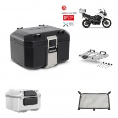 SHAD Baul trasero + parrilla soporte montaje accesorios TR48 TERRA BLACK EDITION KIT-450502