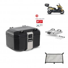 SHAD Baul trasero + parrilla soporte montaje accesorios TR48 TERRA BLACK EDITION KIT-450524