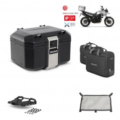 SHAD Baul trasero + parrilla soporte montaje accesorios TR48 TERRA BLACK EDITION KIT-450559