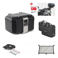 SHAD Baul trasero + parrilla soporte montaje accesorios TR48 TERRA BLACK EDITION KIT-450589