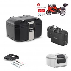 SHAD Baul trasero + parrilla soporte montaje accesorios TR48 TERRA BLACK EDITION KIT-450634