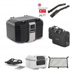 SHAD Baul trasero + parrilla soporte montaje accesorios TR48 TERRA BLACK EDITION KIT-450698