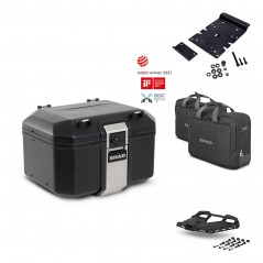 SHAD Rear trunk + grill mounting bracket accessories TR48 TERRA BLACK EDITION KIT-450718