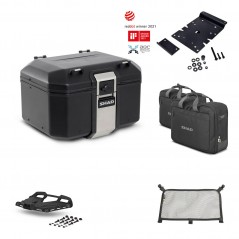 SHAD Baul trasero + parrilla soporte montaje accesorios TR48 TERRA BLACK EDITION KIT-450720