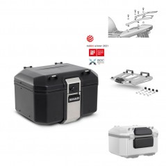 SHAD Baul trasero + parrilla soporte montaje accesorios TR48 TERRA BLACK EDITION KIT-450730
