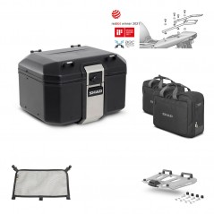 SHAD Baul trasero + parrilla soporte montaje accesorios TR48 TERRA BLACK EDITION KIT-450735