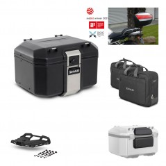 SHAD Rear trunk + grill mounting bracket accessories TR48 TERRA BLACK EDITION KIT-450811