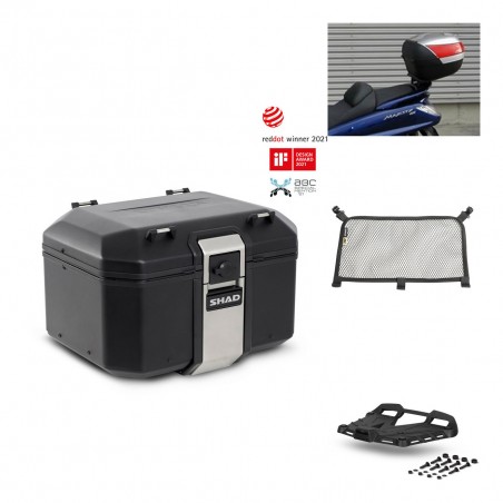 SHAD Rear trunk + grill mounting bracket accessories TR48 TERRA BLACK EDITION KIT-450831