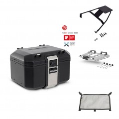 SHAD Rear trunk + grill mounting bracket accessories TR48 TERRA BLACK EDITION KIT-450869