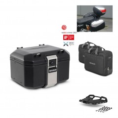 SHAD Rear trunk + grill mounting bracket accessories TR48 TERRA BLACK EDITION KIT-450948