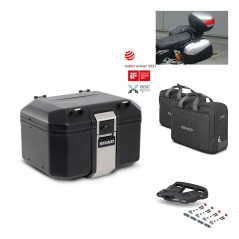 SHAD Rear trunk + grill mounting bracket accessories TR48 TERRA BLACK EDITION KIT-450955