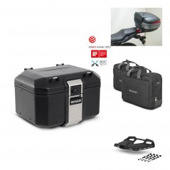 SHAD Rear trunk + grill mounting bracket accessories TR48 TERRA BLACK EDITION KIT-450971