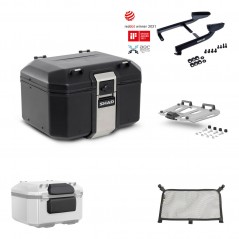 SHAD Baul trasero + parrilla soporte montaje accesorios TR48 TERRA BLACK EDITION KIT-450985