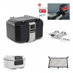 SHAD Baul trasero + parrilla soporte montaje accesorios TR48 TERRA BLACK EDITION KIT-451031