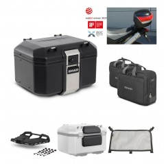SHAD Baul trasero + parrilla soporte montaje accesorios TR48 TERRA BLACK EDITION KIT-451043