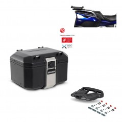 SHAD Baul trasero + parrilla soporte montaje TR48 TERRA BLACK EDITION KIT-451120