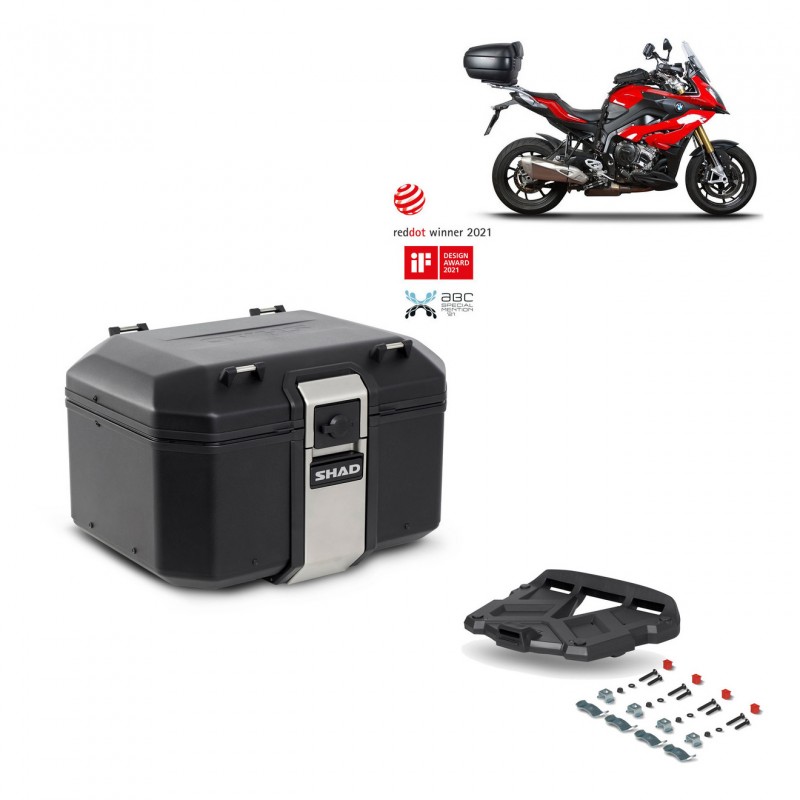 SHAD Rear trunk + grill mounting bracket TR48 TERRA BLACK EDITION KIT-451143