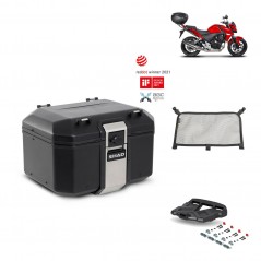SHAD Baul trasero + parrilla soporte montaje accesorios TR48 TERRA BLACK EDITION KIT-451183