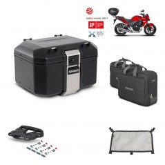 SHAD Baul trasero + parrilla soporte montaje accesorios TR48 TERRA BLACK EDITION KIT-451187